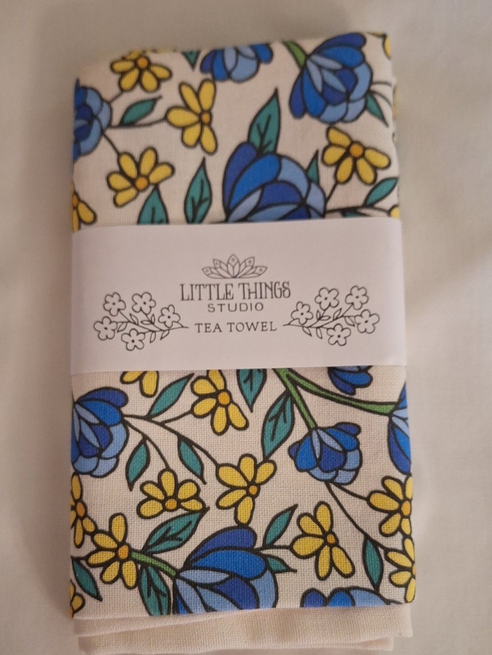 Floral Tea Towel